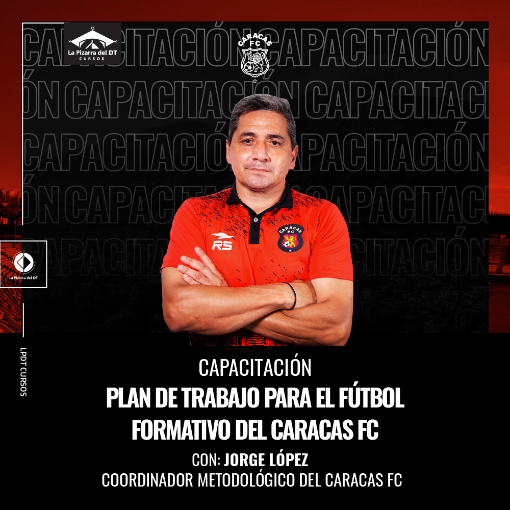 Capacitación Plan de trabajo para el fútbol formativo con Jorge López